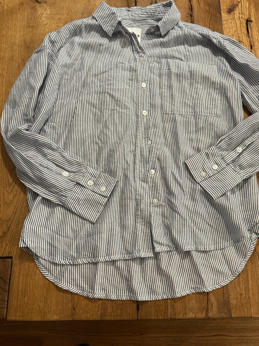 Lola River striped button down
